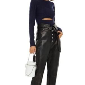 iRO Denny cutout sweater navy Size